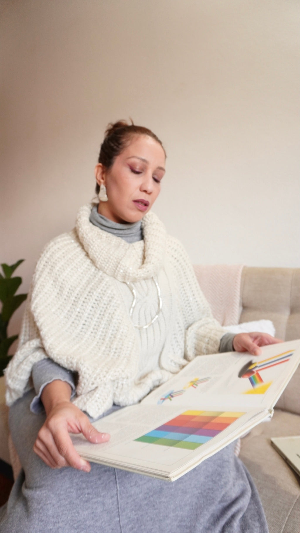 Brinco de prata onda orgânico