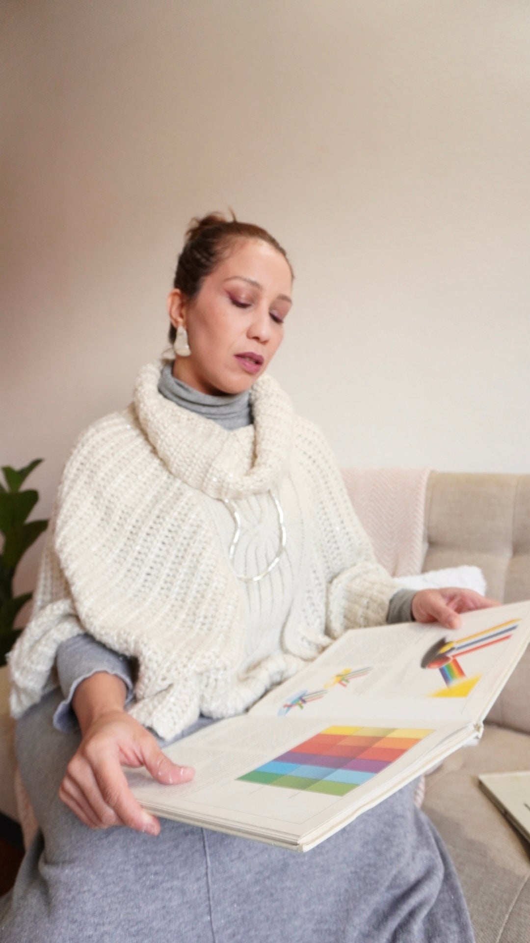 Brinco de prata onda orgânico