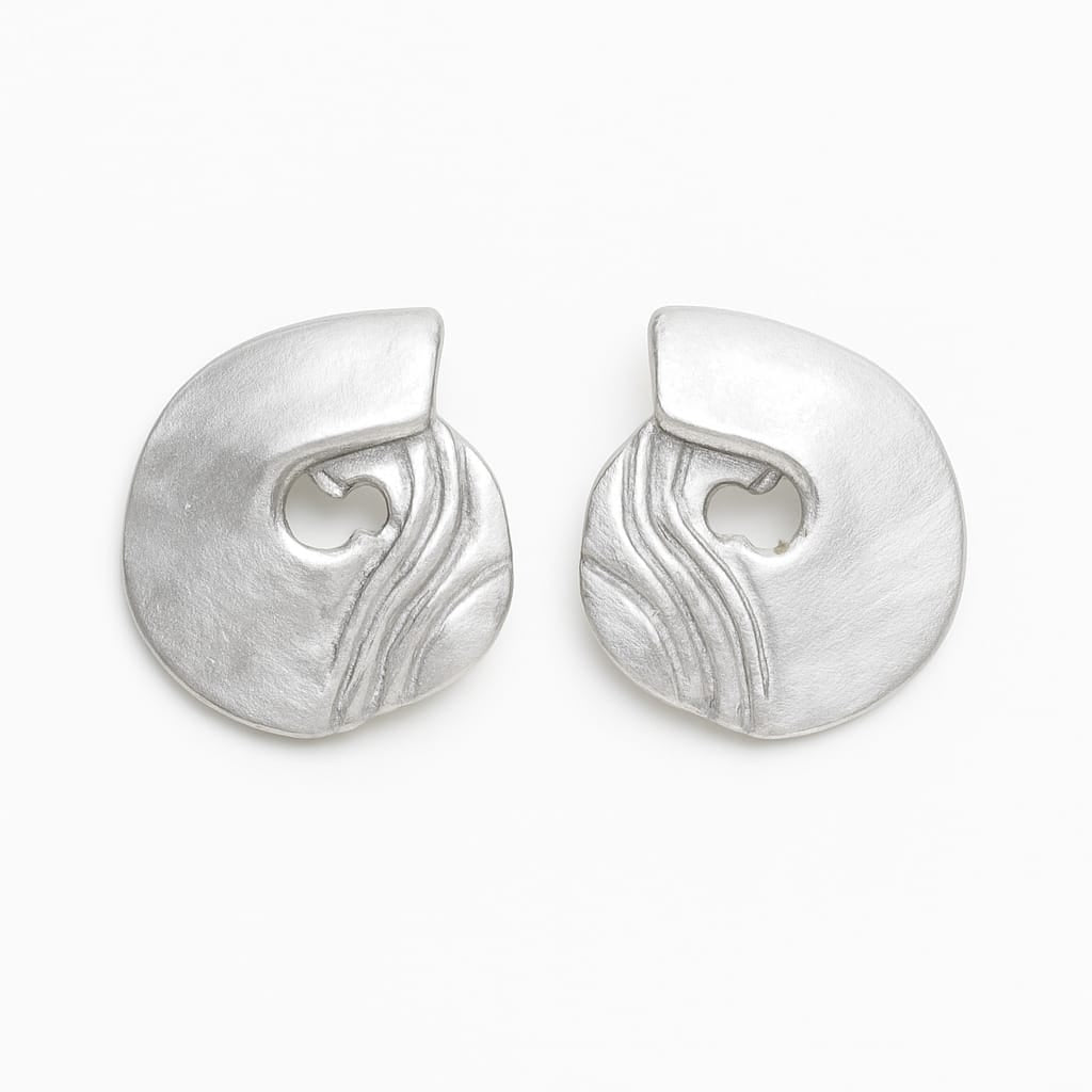 Argola de prata icônica