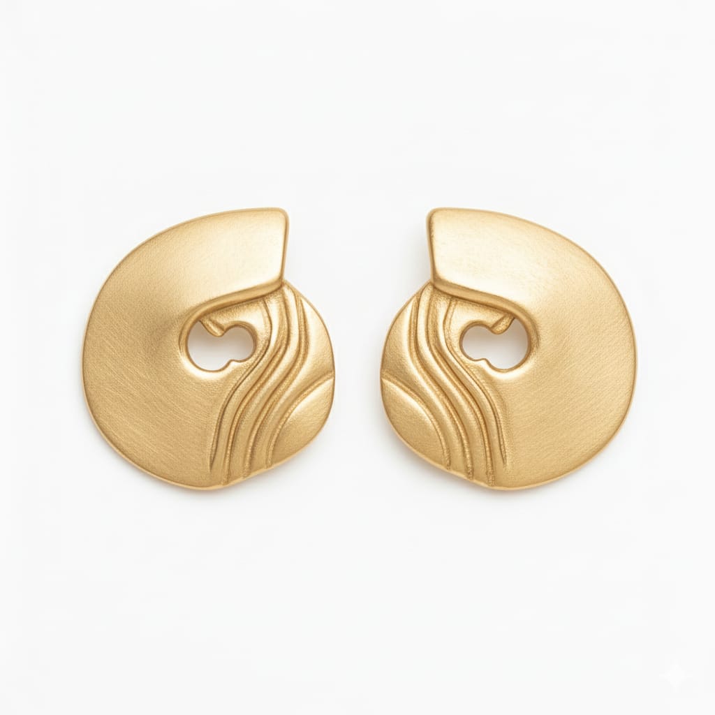 Argola de ouro icônica