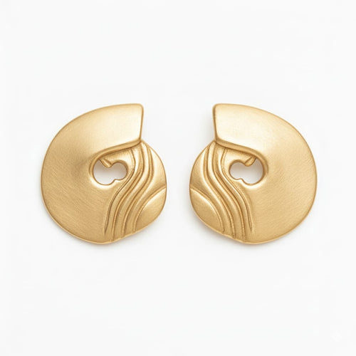 Argola de ouro icônica